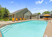 Thumbnail 20 of 28 - swimming pool at apartment community