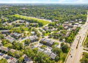 Thumbnail 22 of 22 - an aerial view of a neighborhood in Lenexa with trees