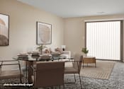 Thumbnail 2 of 23 - Apartment with dining room