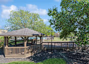 Thumbnail 15 of 15 - a gazebo in an apartment community