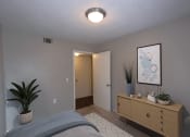 Thumbnail 6 of 22 - our apartments offer a bedroom with a closet and a door to the hallway