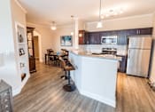 Thumbnail 3 of 22 - open kitchen with an island