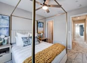 Thumbnail 31 of 93 - Bedroom With Ceiling Fan at Copper Creek Apartments, Las Vegas, NV