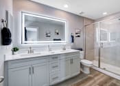 Thumbnail 9 of 93 - Luxurious Bathroom at Copper Creek Apartments, Nevada, 89123
