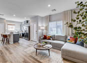 Thumbnail 52 of 93 - Living And Kitchen View at Copper Creek Apartments, Las Vegas, 89123