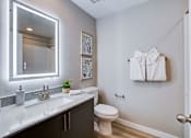 Thumbnail 89 of 93 - Spa Inspired Bathroom at Copper Creek Apartments, Las Vegas
