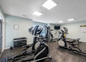 Thumbnail 8 of 29 - the gym at the preserve at green valley townhomes in green valley va