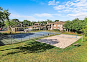 Thumbnail 6 of 33 - gated tennis court