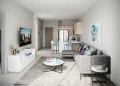 Thumbnail 7 of 19 - Living Room at Elevate Apartments, Madison