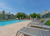 Thumbnail 12 of 24 - Outdoor pool at Brookdale Lakes, Illinois