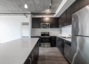 Thumbnail 25 of 33 - Huge kitchen island at Lakeview 3200 Apartments, Chicago