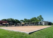Thumbnail 32 of 43 - sand volleyball court at fusion fort worth apartments in haltom city, Texas