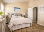 Thumbnail 28 of 55 - Arbors at Turnberry Apartments Pickerington Ohio Pet Friendly Updated Modern Bedroom, natural light