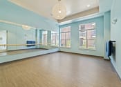 Thumbnail 17 of 25 - Residents of Austin Park Apartments in Miamisburg, OH have access to a yoga room and a fitness center with free weights.