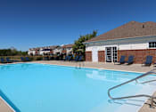 Thumbnail 2 of 55 - our apartments have a resort style pool with chairs