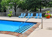 Thumbnail 38 of 50 - Patchen Oaks Apartments - Sparkling Pool with Sundeck