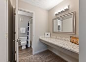 Thumbnail 24 of 50 - Patchen Oaks Apartments - Large Bathrooms with Additional Vanities