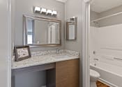 Thumbnail 35 of 50 - Patchen Oaks Apartments - Large Bathrooms with Additional Vanities