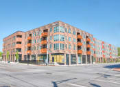 Thumbnail 30 of 31 - exterior view at the jordan by windsor apartments in dallas, tx