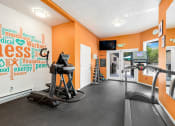 Thumbnail 13 of 20 - the gym at the enclave at woodbridge apartments in sugar land, tx