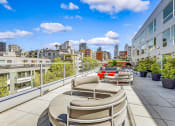 Thumbnail 4 of 22 - the apartment has a large terrace with views of the city
