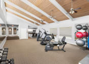 Thumbnail 18 of 22 - a gym with treadmills and other exercise equipment at the resort at governors crossing