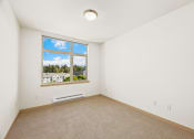 Thumbnail 27 of 42 - an empty room with a window and a carpet