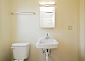 Thumbnail 11 of 36 - Princeton Court – Bathroom – Master Bathroom - On-Site Laundry - 24 Hour Emergency Maintenance – Ask for a Tour - Extra Storage – Not Pet Friendly