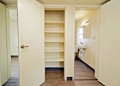 Thumbnail 12 of 36 - Princeton Court - Studio Unit - One-bedroom, One-Bath Units - Two-bedroom, One-Bath Units – Buffalo, New York – Built in Shelves - Closet – Master - Storage – New Floors - Ask for a Tour – Not Pet Fri