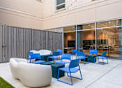 Thumbnail 12 of 17 - Open Air Patio at Residences at Delmar Divine, Missouri, 63112