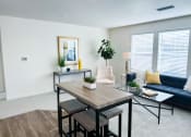 Thumbnail 24 of 65 - the preserve at ballantyne commons apartments living room and dining room
