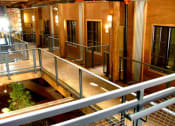 Thumbnail 33 of 34 - a view of a lobby from a balcony