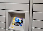 Thumbnail 38 of 43 - A LUXERONE safe deposit box with a digital lock.