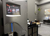 Thumbnail 40 of 43 - A vending machine with a screen asking "What Would You Like to Drink".