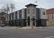Thumbnail 14 of 17 - A street view of a building with the name Daniel on it.