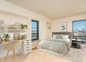 Thumbnail 11 of 23 - Babcock tower renovated apartment with amazing skyline views of Downtown Boston- staged