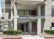 Thumbnail 21 of 23 - Babcock tower apartments in boston front entrance and signage