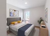 Thumbnail 3 of 6 - Bedroom With Plenty Of Natural Lights at Pok Oi Residences, Boston, 02111