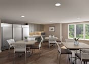 Thumbnail 10 of 12 - Community Room at 35 Broadway Apartments.