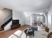 Thumbnail 3 of 16 - Split Level Townhomes With Open Floorplan at Georgetowne Homes Apartments, Hyde Park, 02136