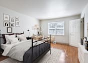 Thumbnail 4 of 16 - Bedrooms With Windows at Georgetowne Homes Apartments, Hyde Park, Massachusetts