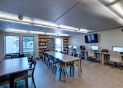 Thumbnail 11 of 21 - Computer learning center at Blake Estates, Hyde Park Massachusetts