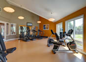 Thumbnail 11 of 14 - Fitness Center at Mansfield Meadows Apartments in Mansfield, MA