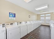 Thumbnail 8 of 17 - Laundry Suites for Resident Usage at Creekwood Apartments, Watertown, New York.