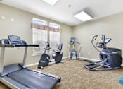Thumbnail 9 of 17 - Fitness Area for Resident Usage at Creekwood Apartments, Watertown, NY.