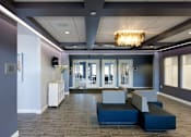 Thumbnail 7 of 15 - Main lobby entrance at Ocean Shores Apartments in Marshfield, MA