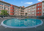 Thumbnail 2 of 12 - Mill House Apartments Swimming Pool For Resident Usage.at Mill House Apartments, Greenfield, MA