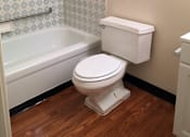 Thumbnail 2 of 7 - Bathroom at Oakmound Apartments in Clarksburg, WV