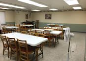 Thumbnail 3 of 7 - Community Room at Oakmound Apartments in Clarksburg, WV