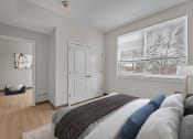 Thumbnail 4 of 13 - The Carina Pittsburgh PA Bedroom Layout With Closet Space.